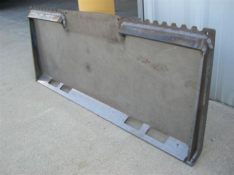 skid steer conversion face plate